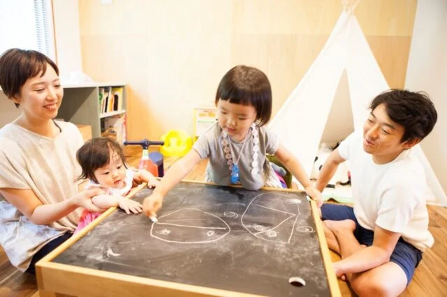 「のびのびと子ども育てたい」そんな想いを実現した施主のご家族