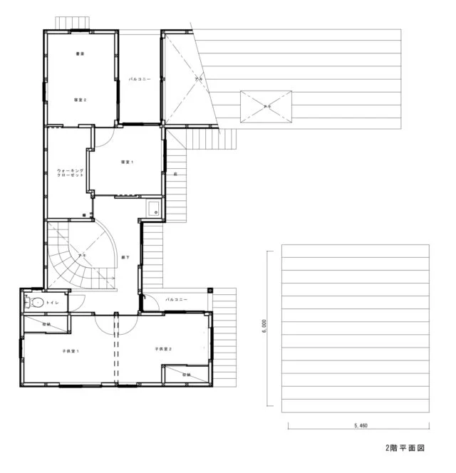 2F間取り図