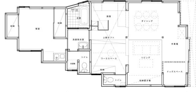 改修後間取り図