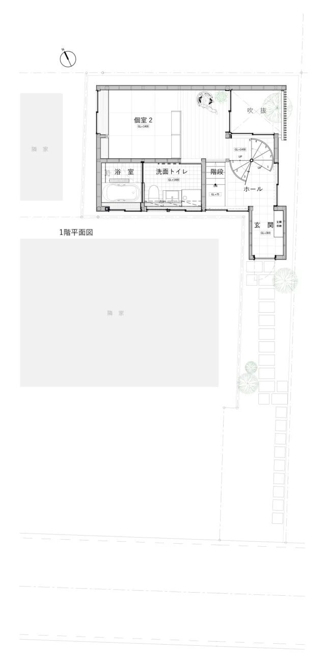 1F間取り図