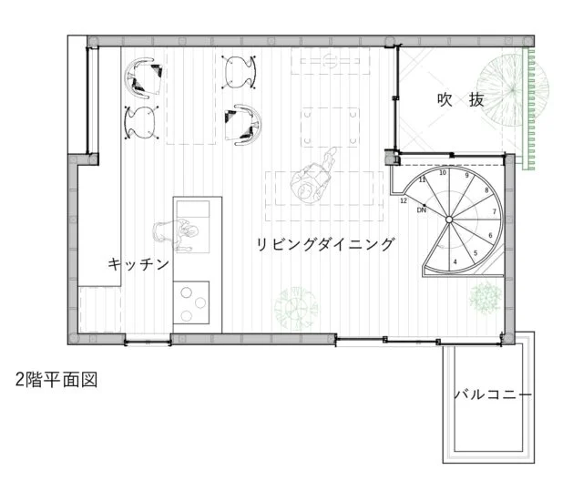 2F間取り図