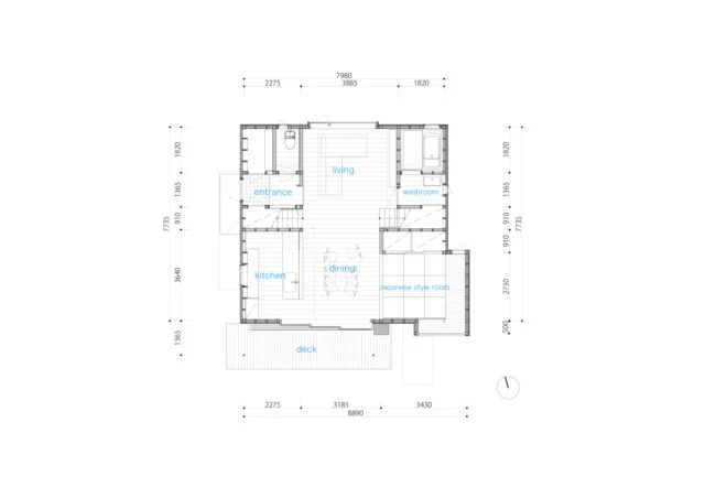 １F　間取り図