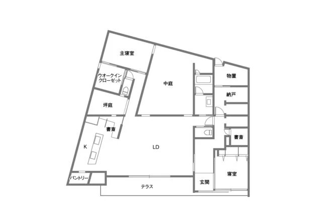 1F間取り図