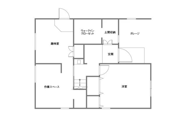 １F間取り図