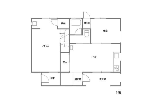 1階間取り図