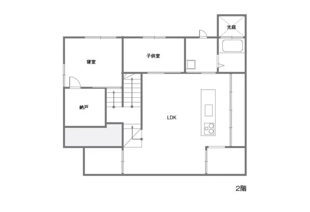 2階間取り図