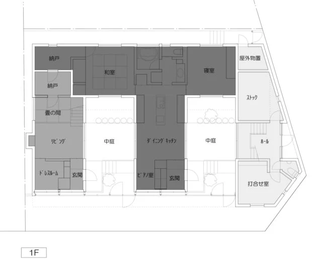 1F間取り図