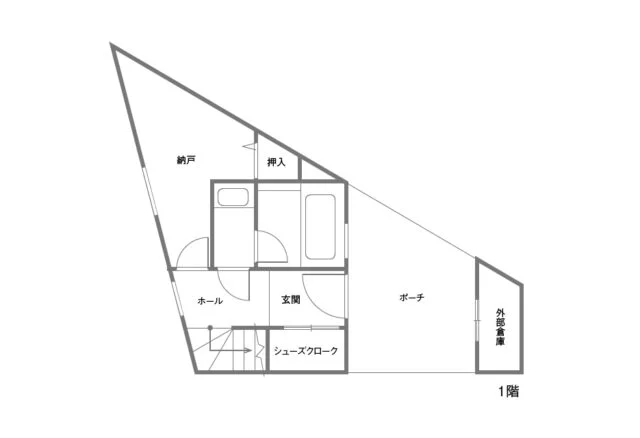 １F間取り図