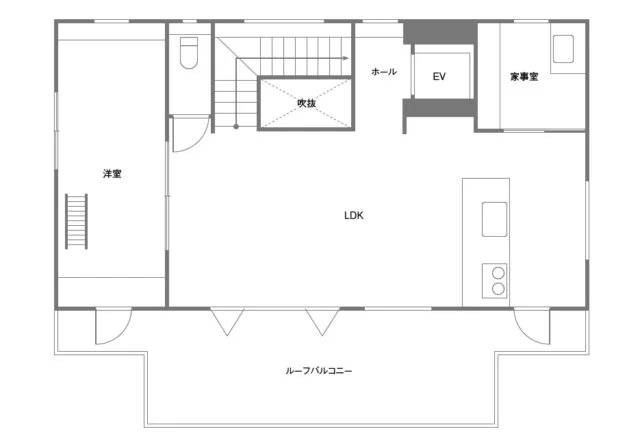 2F間取り図