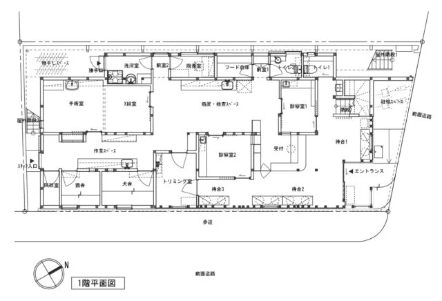 １F間取り図