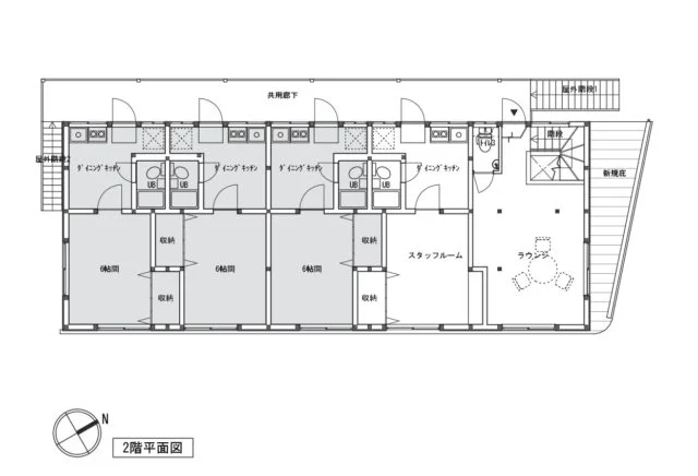２F間取り図