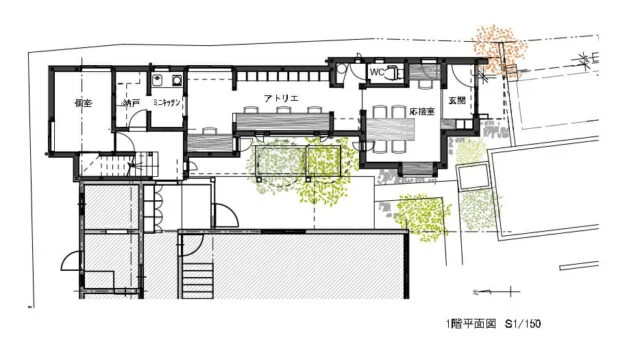 1F間取り図