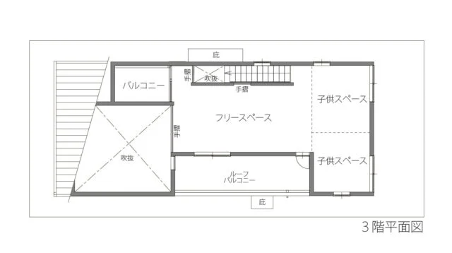 ３F平面図