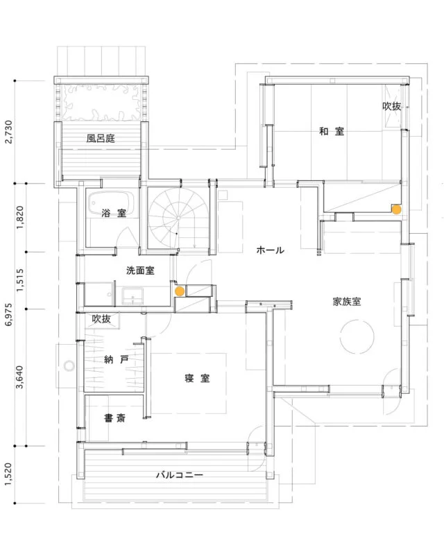 ２F間取り図