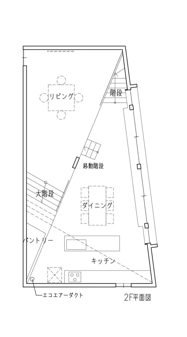 ２F平面図