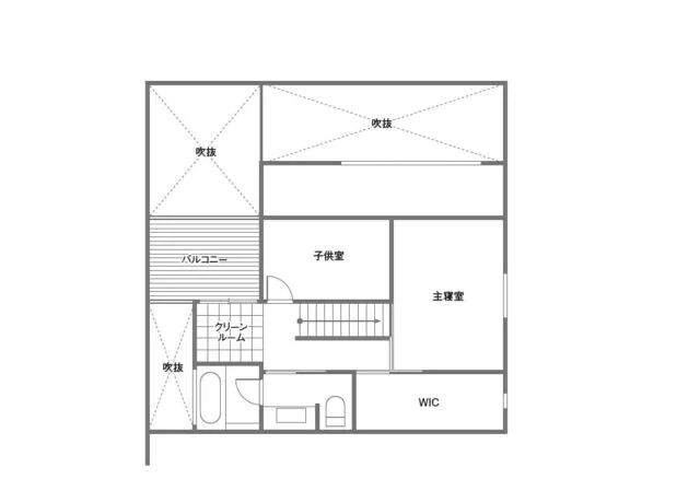 ２F間取り図