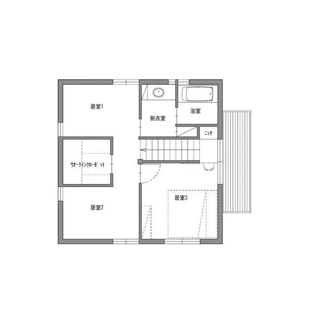 ２F間取り図