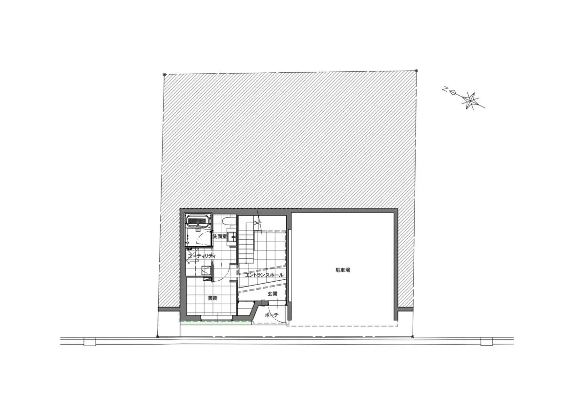 B1F間取り図