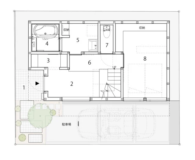 1F間取り図