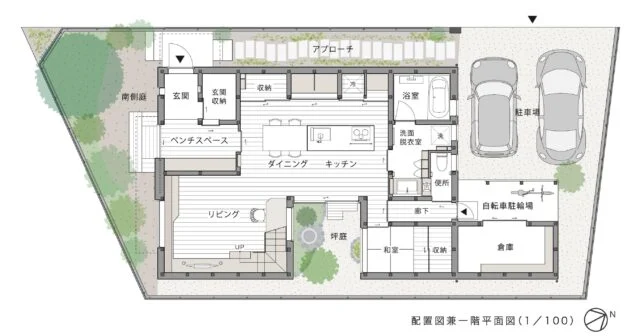 1F間取り図