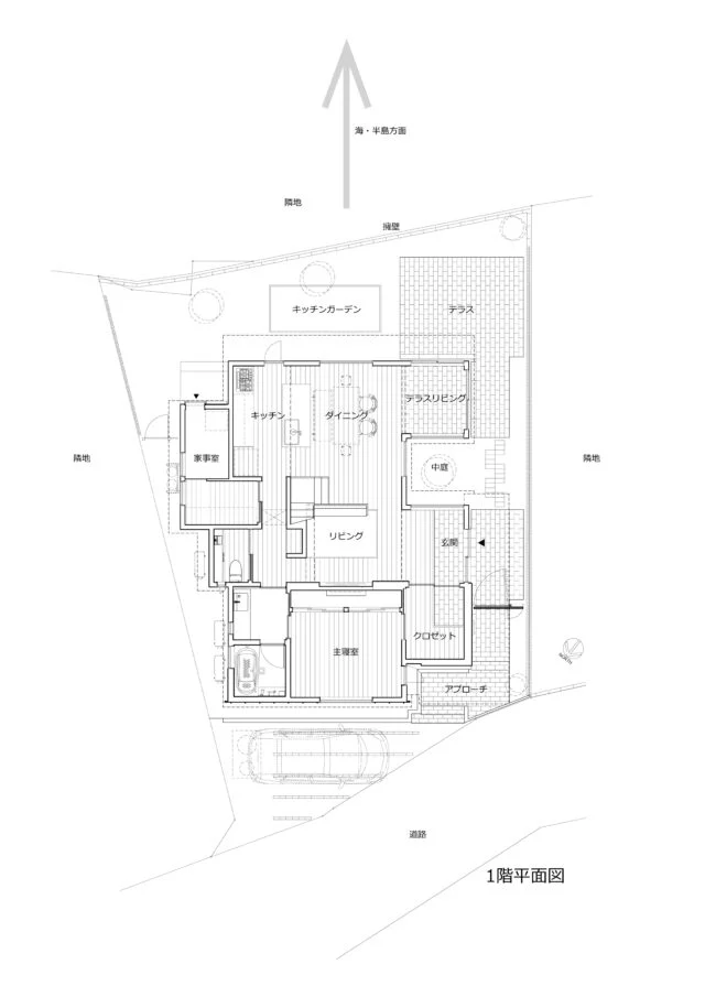 1F　間取図
