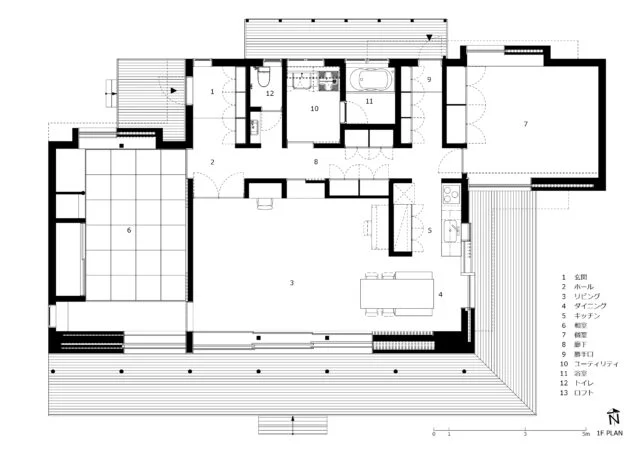 1F　平面図