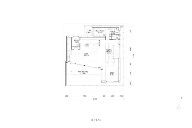 平面図　2F