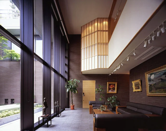 画廊のある家