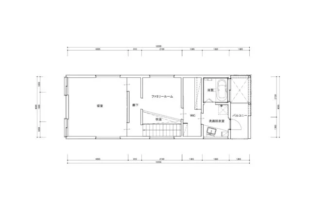 2F間取り図
