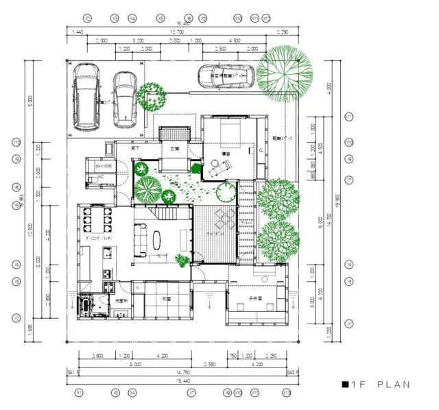 １F（間取り図）