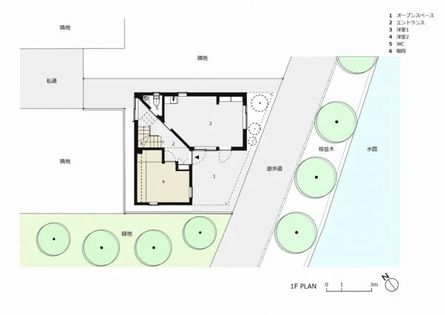 1F　平面図