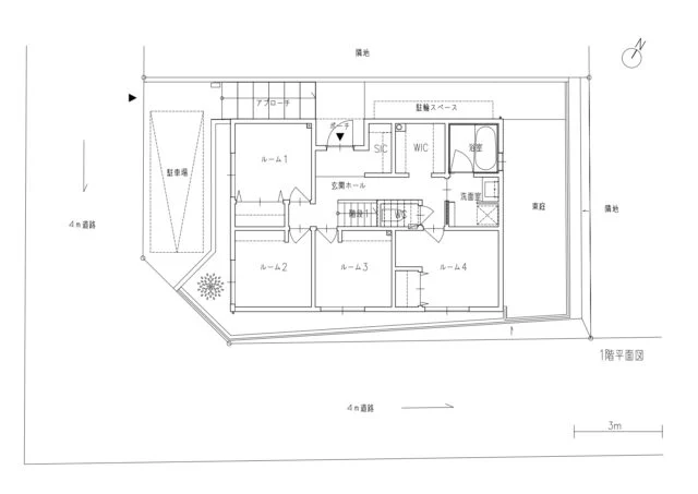 1F間取り図