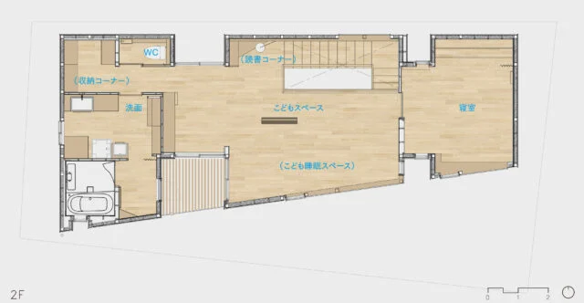２F間取り図