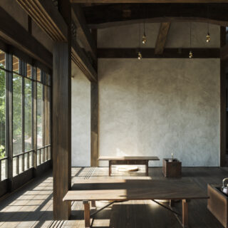 居間にはくれ縁も。撮影時には建具が入っていないが、ゆくゆくは建具で仕切れるようにすることも可能