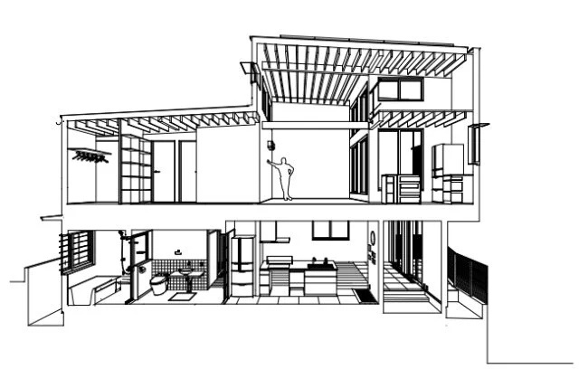 断面図