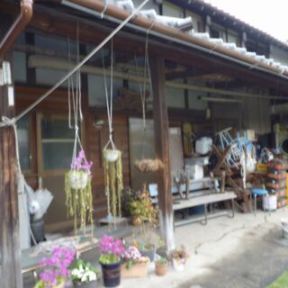 以前の離れの様子。元は農家の納屋として使われていた建物だという
