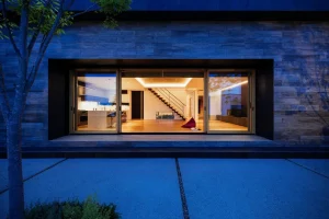 芦屋・丘の上に建つ家