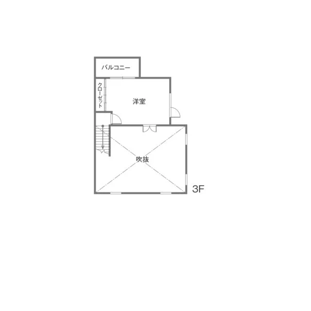 3F間取り図