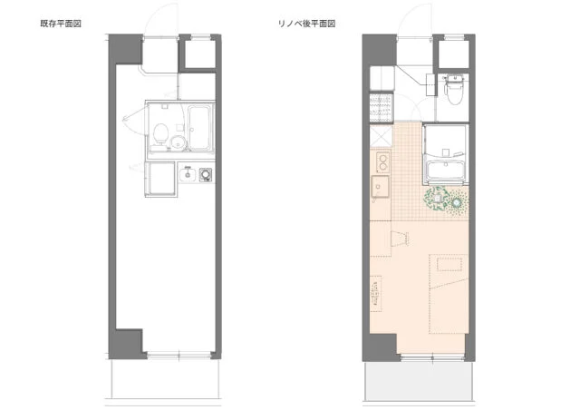 平面図（Before After）