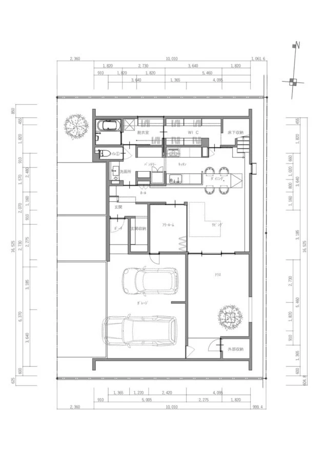 1F 平面図