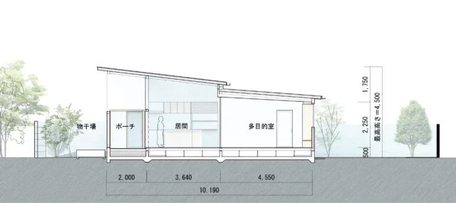 断面図