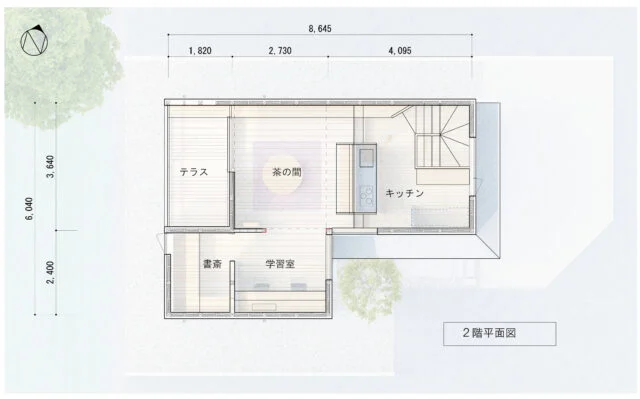 2F平面図