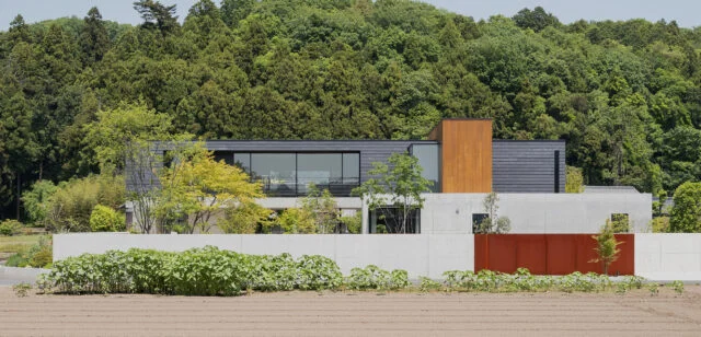 余白を生むずれ重なる箱の家 共鳴し合う建築と庭